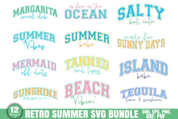 Download Summer SVG Bundle, Beach Vacation Quotes - Summer svg bundle Collection