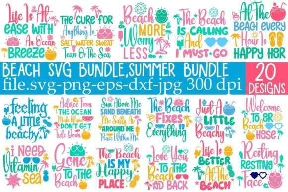 Download Beach SVG Bundle, Summer SVG Bundle - Summer svg bundle Collection