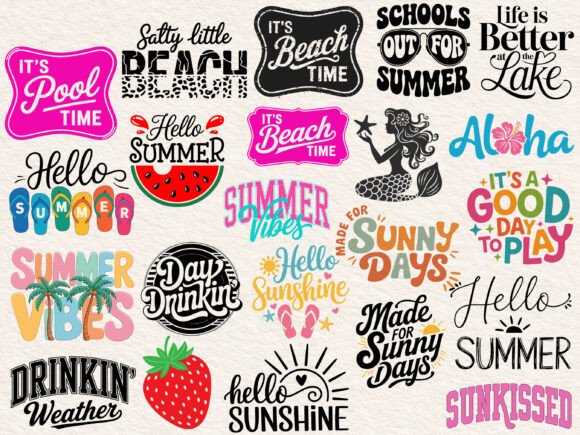Download Summer SVG Bundle, Summer Svg, Beach Svg - Summer svg bundle Collection