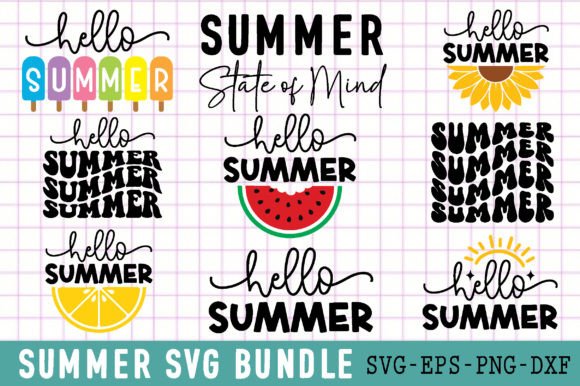 Download Hello Summer SVG Bundle - Summer svg bundle Collection