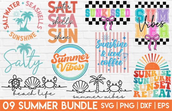Download Summer SVG Bundle Ocean Beach Vacation - Summer svg bundle Collection